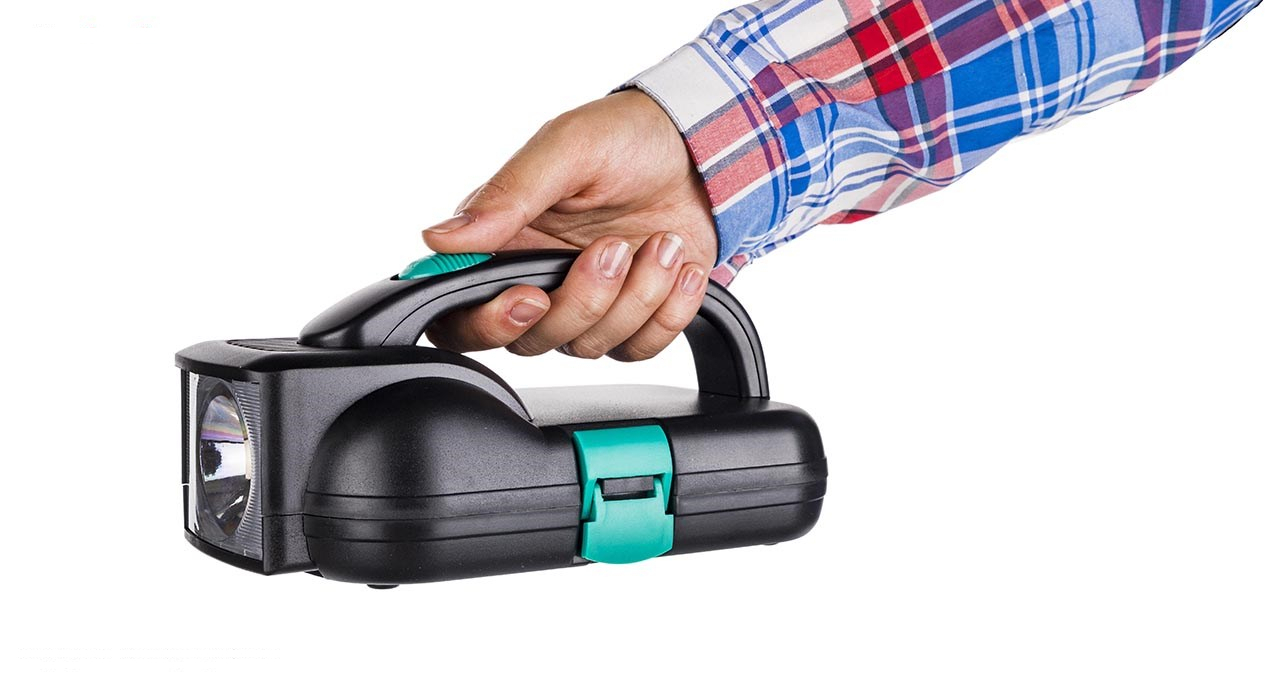 مجموعه 24 عددی جعبه ابزار چراغ دار و ابزار مدل BT0020