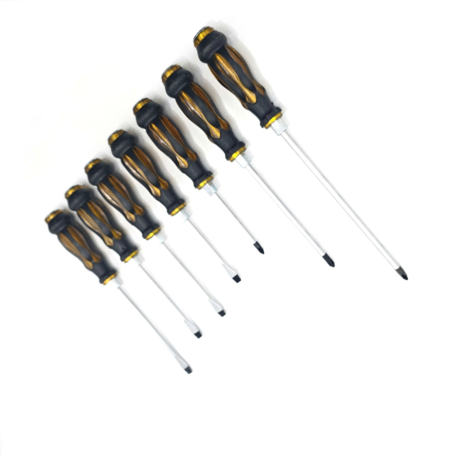 پیچ گوشتی ضربه خور کد 7 بسته 7 عددی