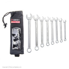 مجموعه 8 عددی آچار یکسرتخت - یکسررینگ توسن مدل T101-S8