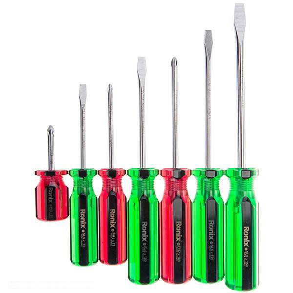 مجموعه 7 عددی پیچ گوشتی رونیکس مدل PRH-2701