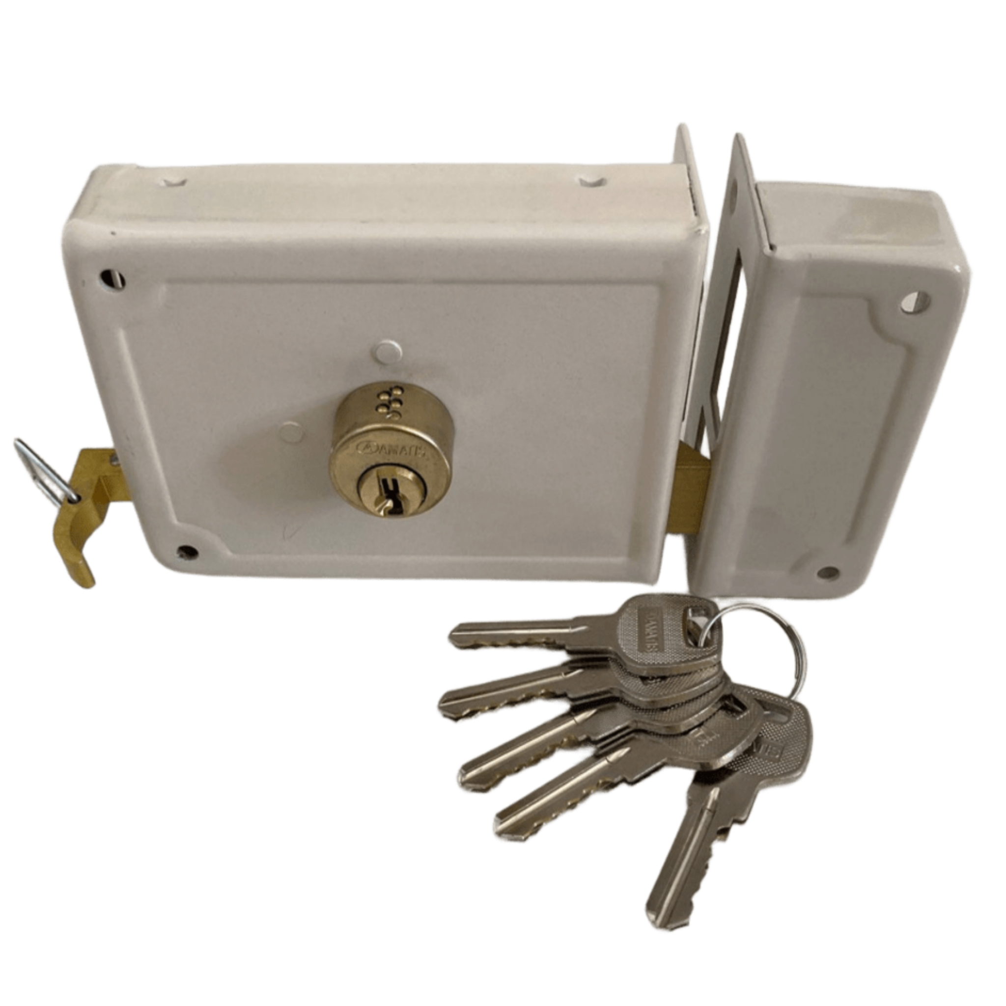 قفل حیاطی آماتیس مدل دو شیار