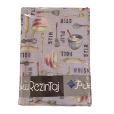 رومیزی رزین تاژ طرح پیاله کد 120