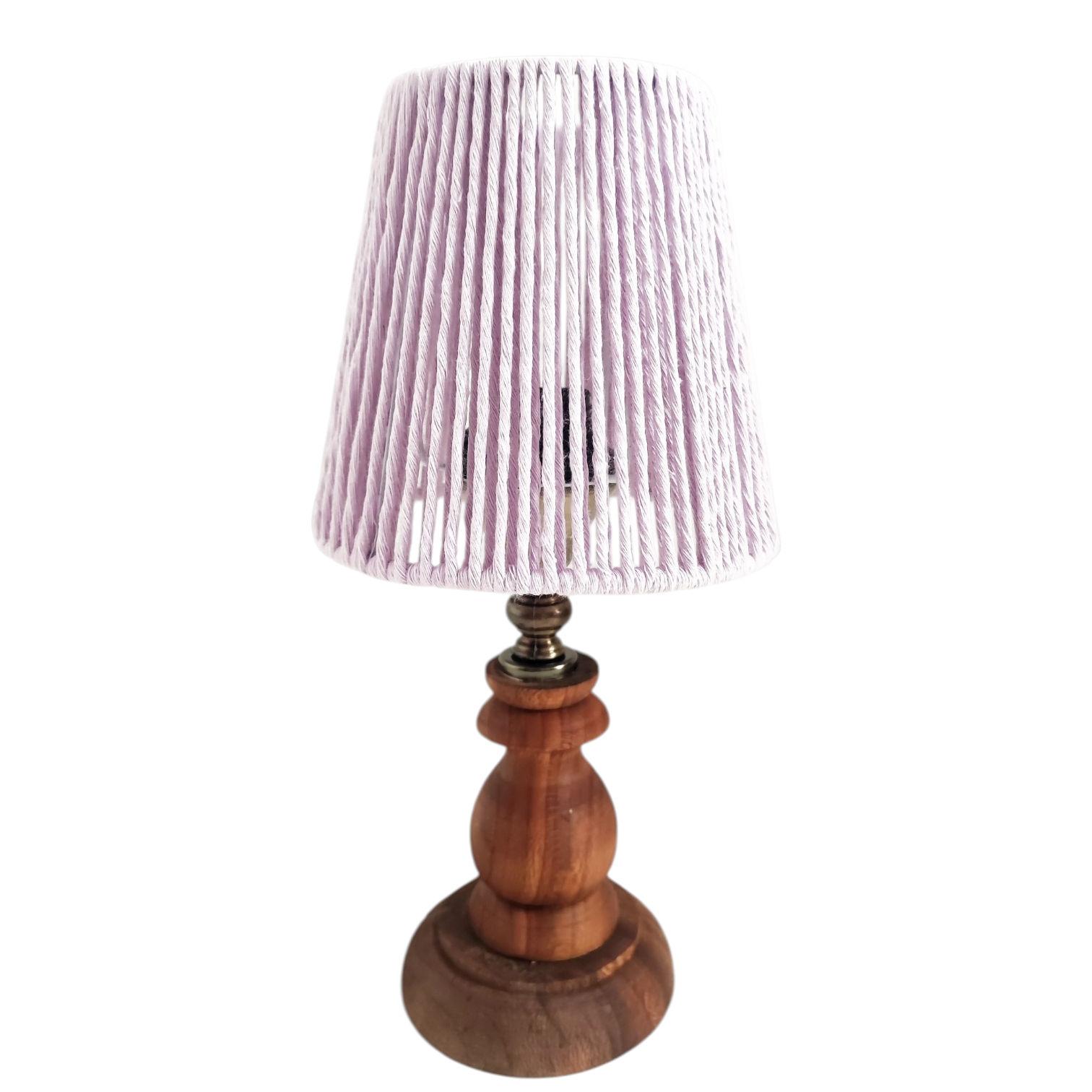 آباژور رومیزی چوبی مدل 01