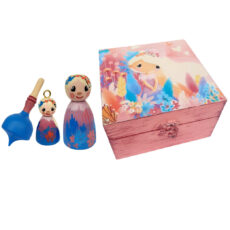 ست هدیه مدل فانتزی طرح دخترانه کد FP04 مجموعه 4 عددی