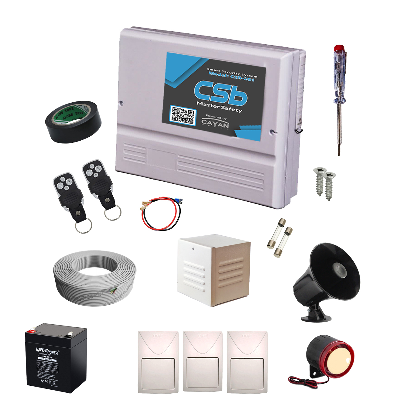 دزدگیر اماکن سی اس بی مدل CSB KT3