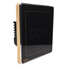 کلید لمسی هوشمند جابان مدل فریم دار سه پل