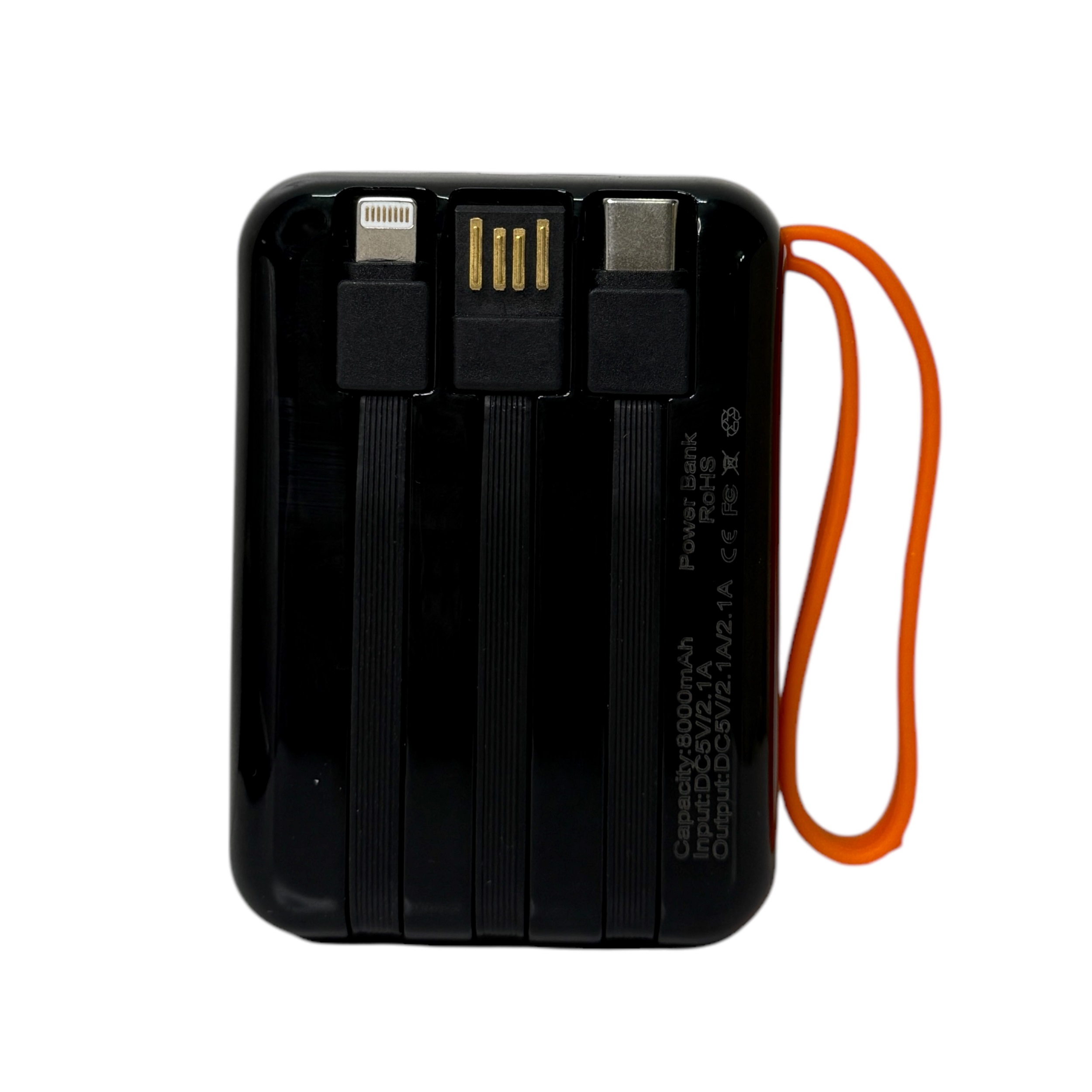 پاوربانک مدل دوربین سوپر فست شارژ ظرفیت 8000 میلی آمپر ساعت