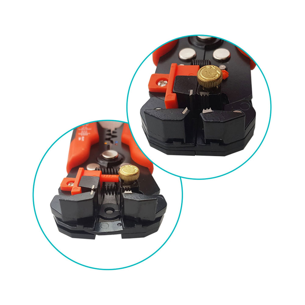 انبر سیم لخت کن و سوکت زن اتوماتیک مدل automatic-05 سایز 8 اینچ
