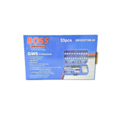 آچار بکس باس مدل BS123ST160_24 مجموعه 53 عددی