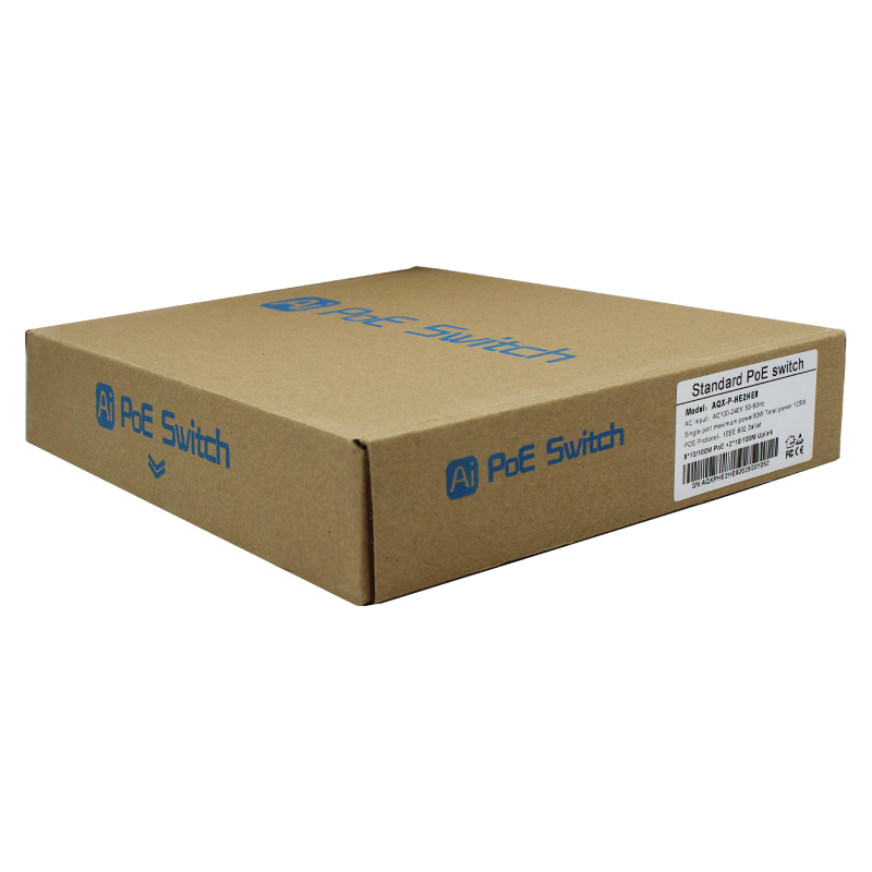 سوییچ 8 پورت PoE مدل AQX-P-HE2HE8