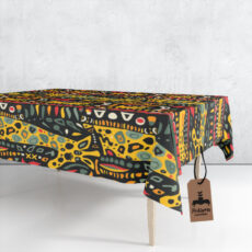 رومیزی برند رومیزی باز طرح مستطیل کد 11060 سایز ۲۰۰*۱۴۰ سانتی متر