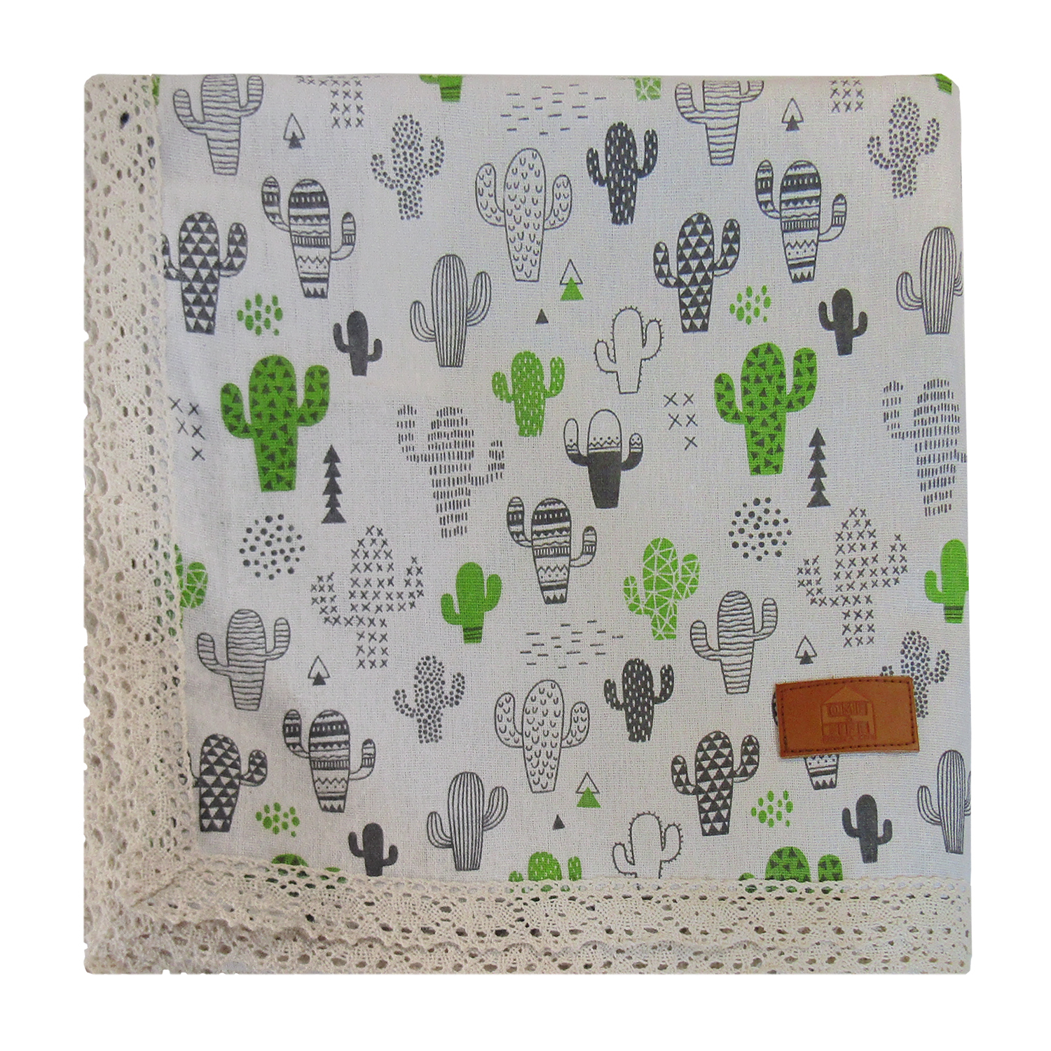 رومیزی هوم اند لایف مدل واران L طرح کاکتوس