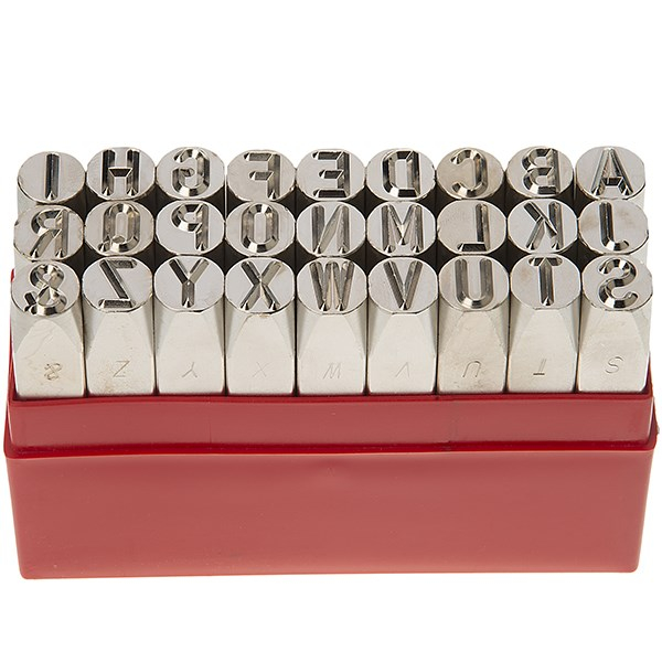 مجموعه سنبه های حروف کوب 10 میلی متری ایران پتک LK 3211