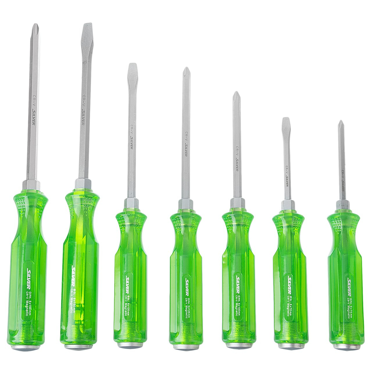 مجموعه 7 عددی پیچ گوشتی سیلور مدل GTH01B10