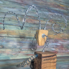 مجسمه چوبی مدل لوپی