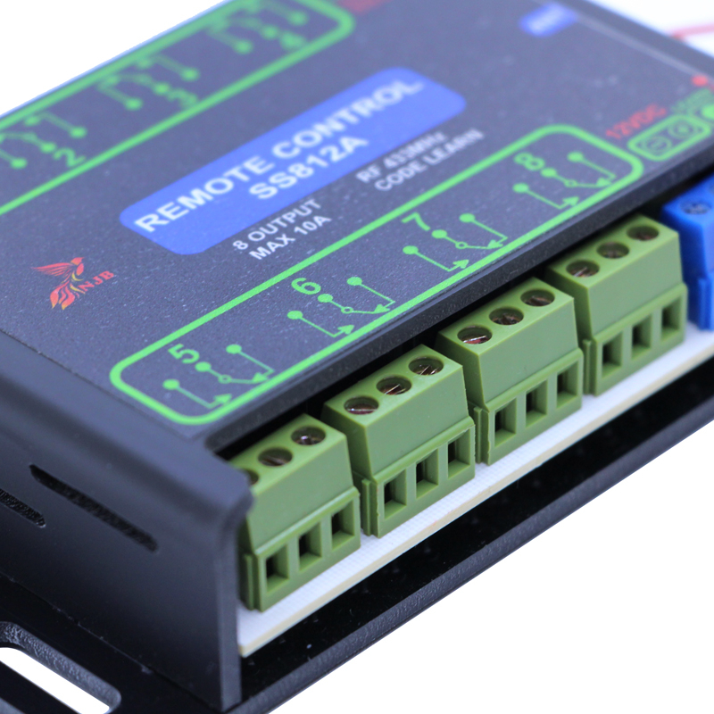 گیرنده و ریموت دربازکن ان جی بی مدل SS812A