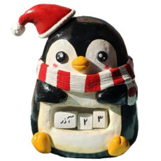 مجسمه مدل تقویم پنگوئن