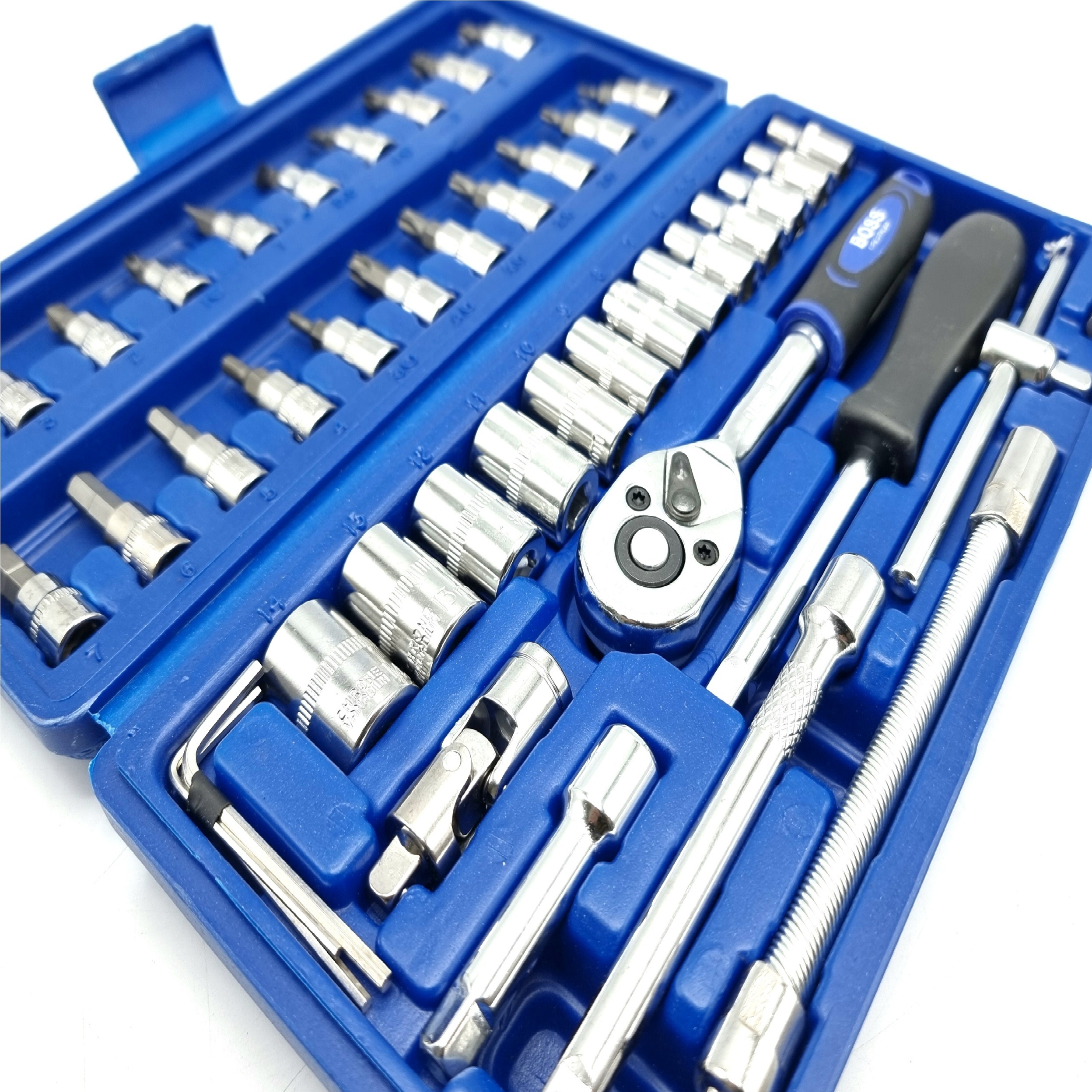 مجموعه 46 عددی آچار بکس باس مدل 46_PCS