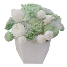 شمع باکس گل مدل رزه کد 209