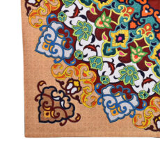 رومیزی مدل مخمل طرح لیلی مجنون کد 136