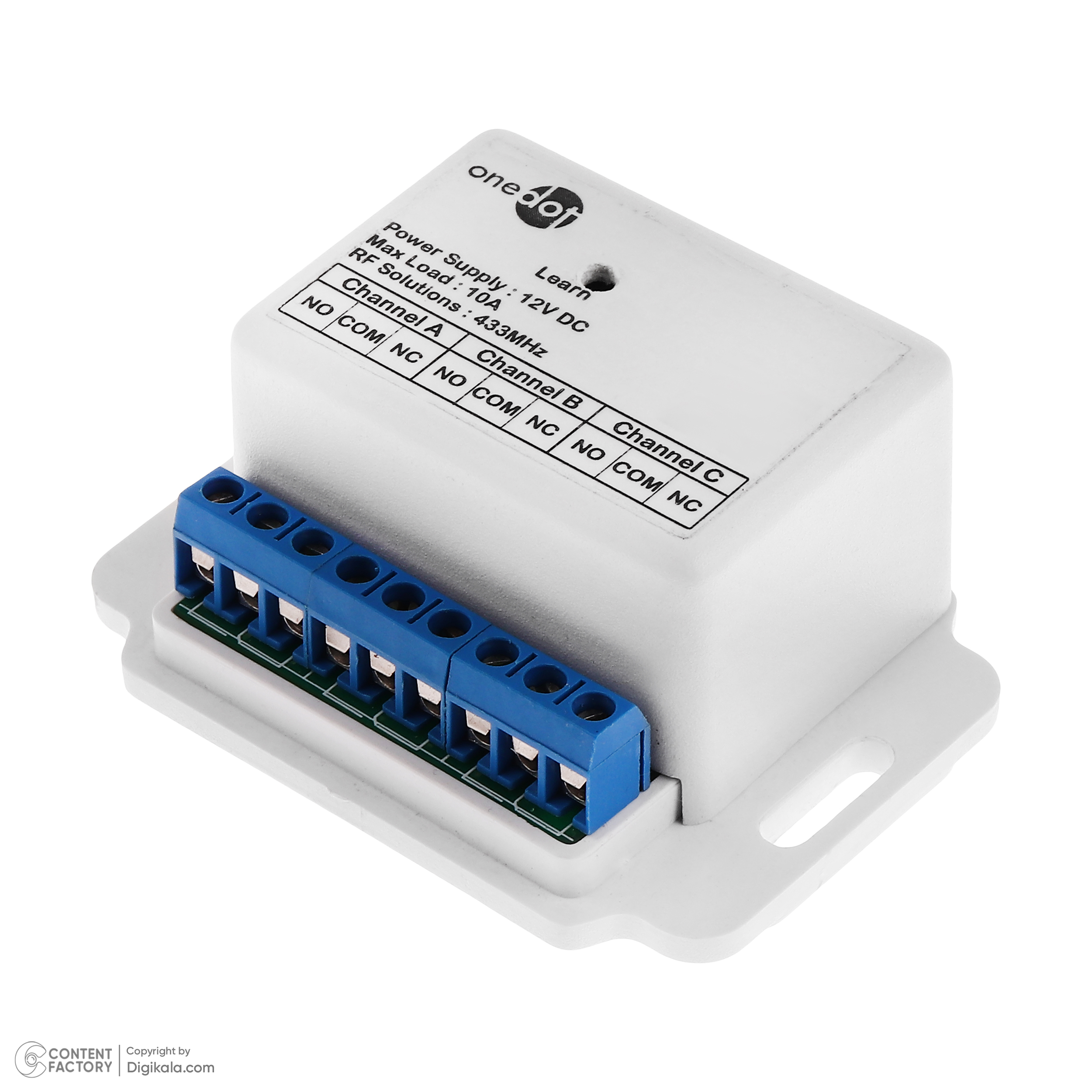 گیرنده و ریموت کنترل وان دات مدل 3CH Basic