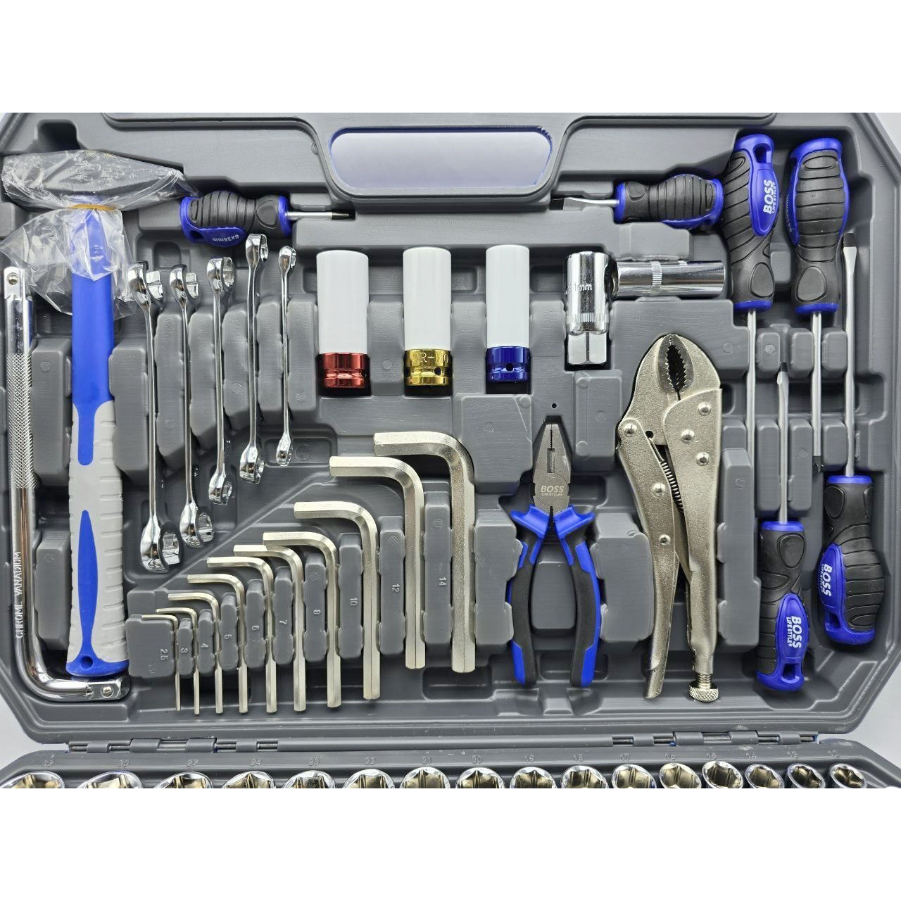 مجموعه 146 عددی ابزار صنعتی باس مدل BS-146N