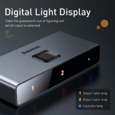 سوئیچ 1 به 2 HDMI بیسوس مدل HUBC0G