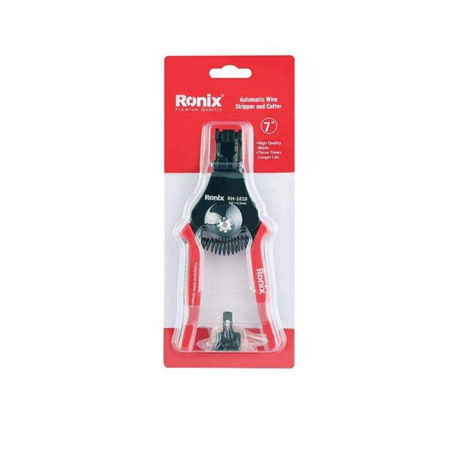 انبر سیم لخت کن رونیکس مدل NIX-1810 سایز 7 اینچ