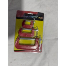 گیره کلمپ مدل جی شکل کد  SMT-GCLAMP-1-2-3-INCHمجموعه 3 عددی