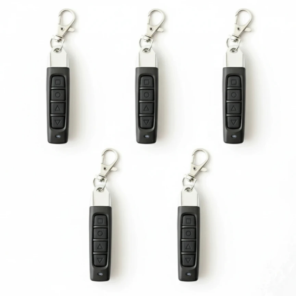 ریموت بلوتوثی دربازکن مدل black-pencil کد۴۳۳ مگاهرتز بسته 5عددی