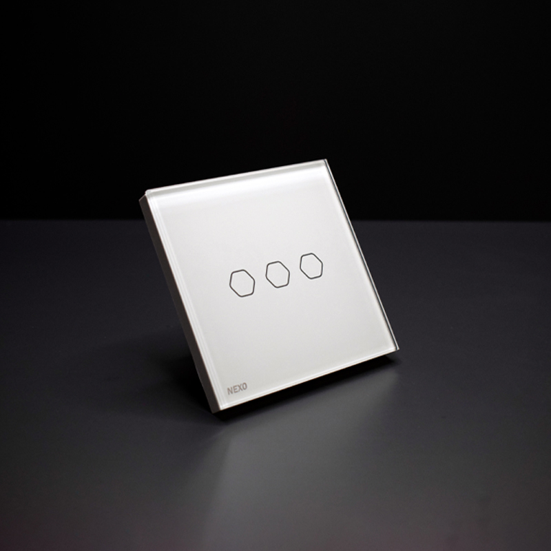 کلید لمسی هوشمند سه پل نکسو مدل پلاس