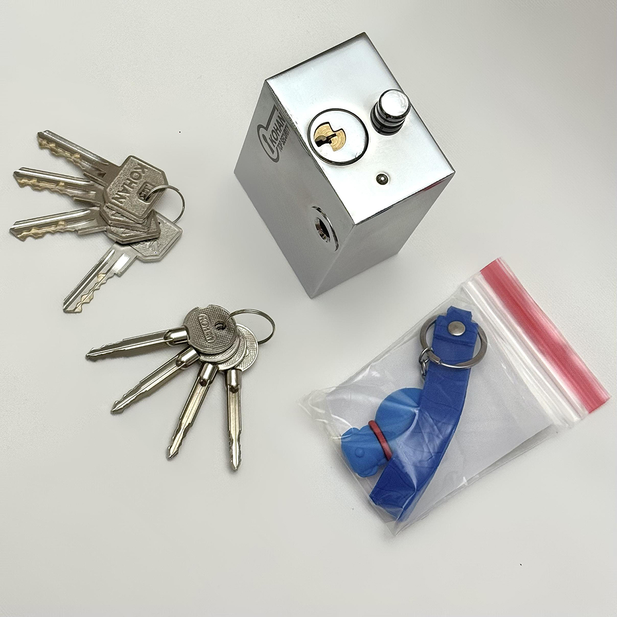 قفل کهن مدل گارددار طرح دو قفله