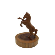 مجسمه چوبی مدل اسب