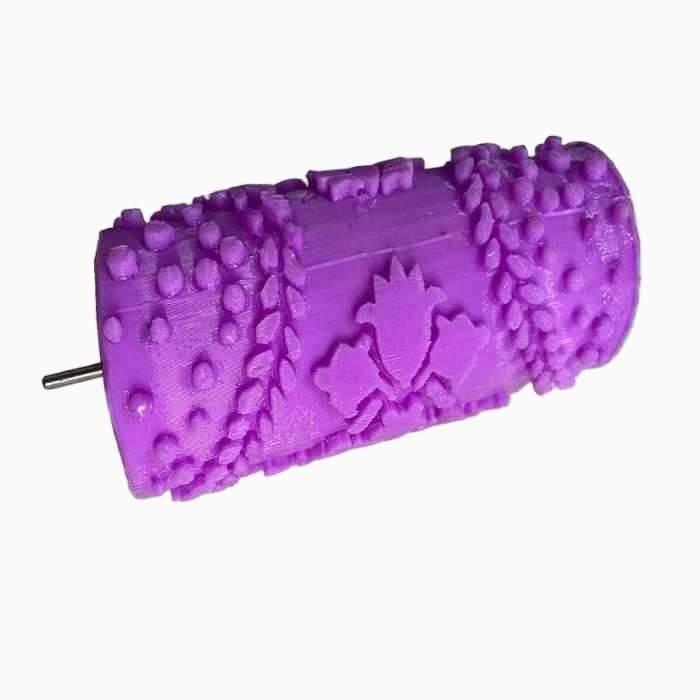 غلتک نقاشی طرح داماسک گل کد MK15-13 سایز 6 اینچ