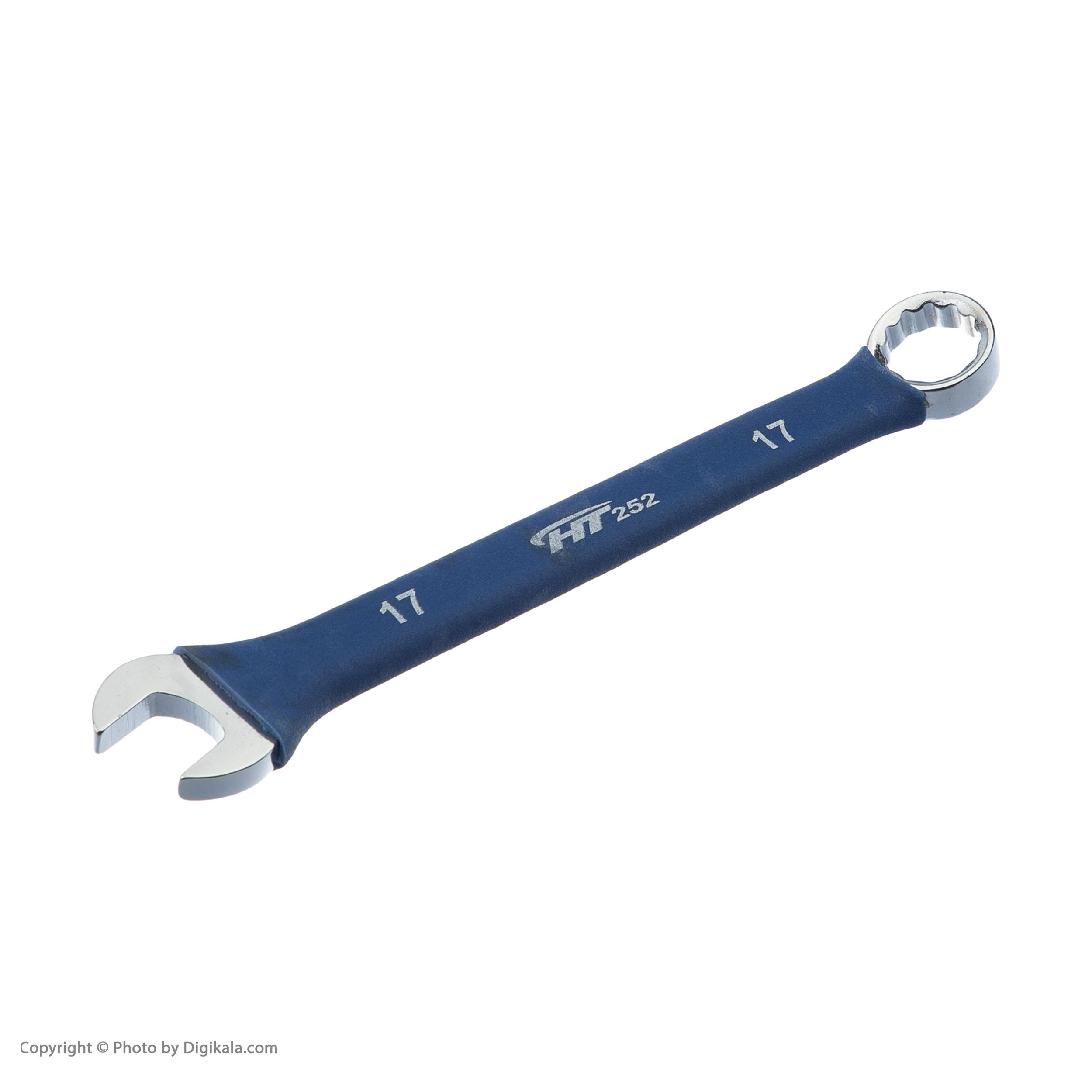 آچار یک سر رینگ یک سر تخت مدل HT252 مجموعه 12 عددی