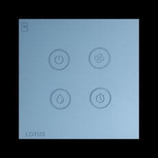 کلید لمسی هوشمند کولر آبی مدل لوتوس