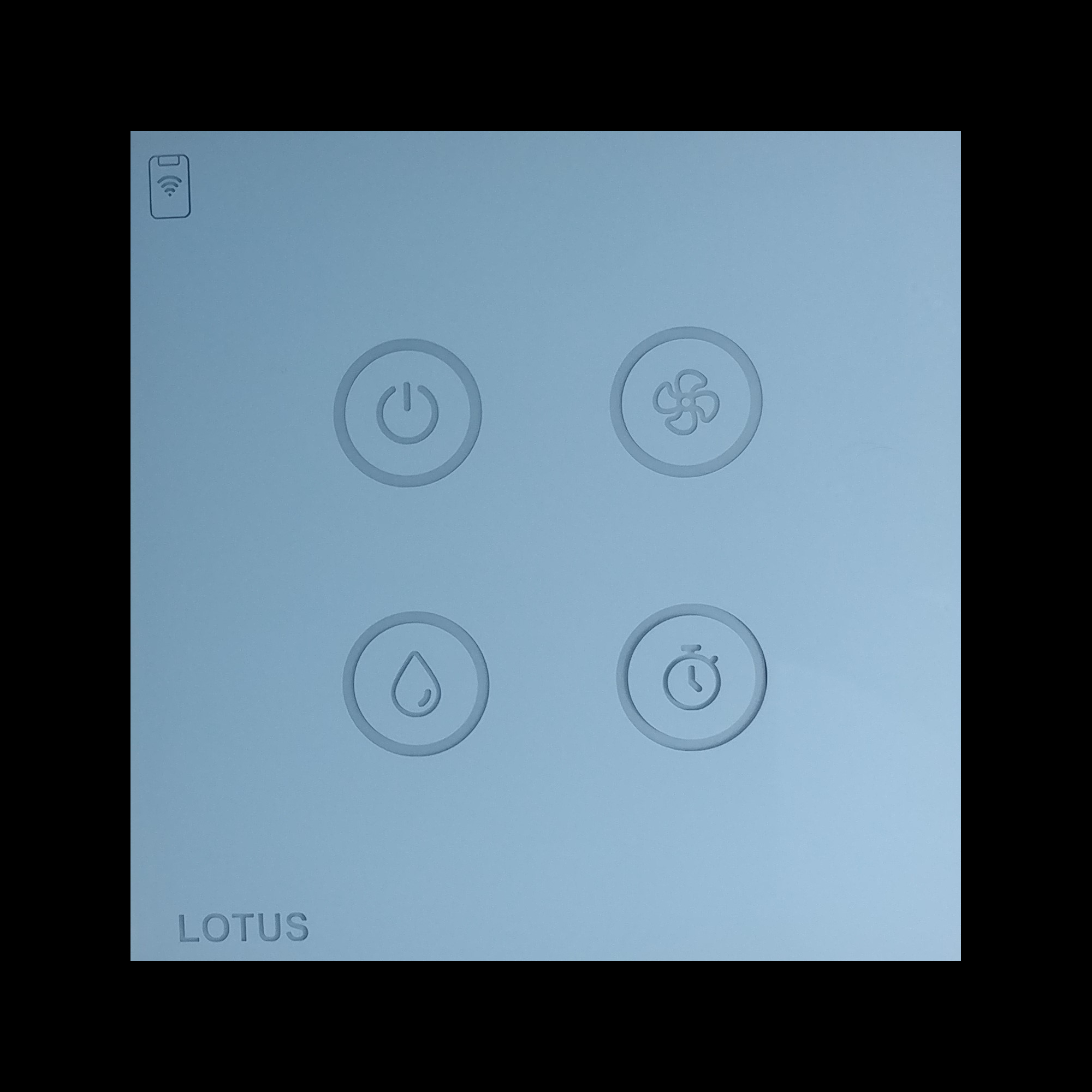 کلید لمسی هوشمند کولر آبی مدل لوتوس