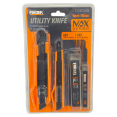 کاتر چاقویی فایندر مدل MAX مجموعه 2 عددی