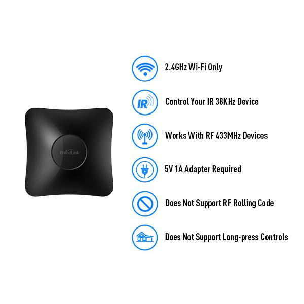 ریموت کنترل هوشمند برادلینک مدل RM4 Pro