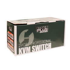 کی وی ام سوییچ Type C دو پورت کی نت پلاس مدل KP-SWKC002