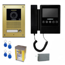 مجموعه دربازکن تصویری کارتی کوماکس مدل 43PMI-4UGOLD یک واحدی