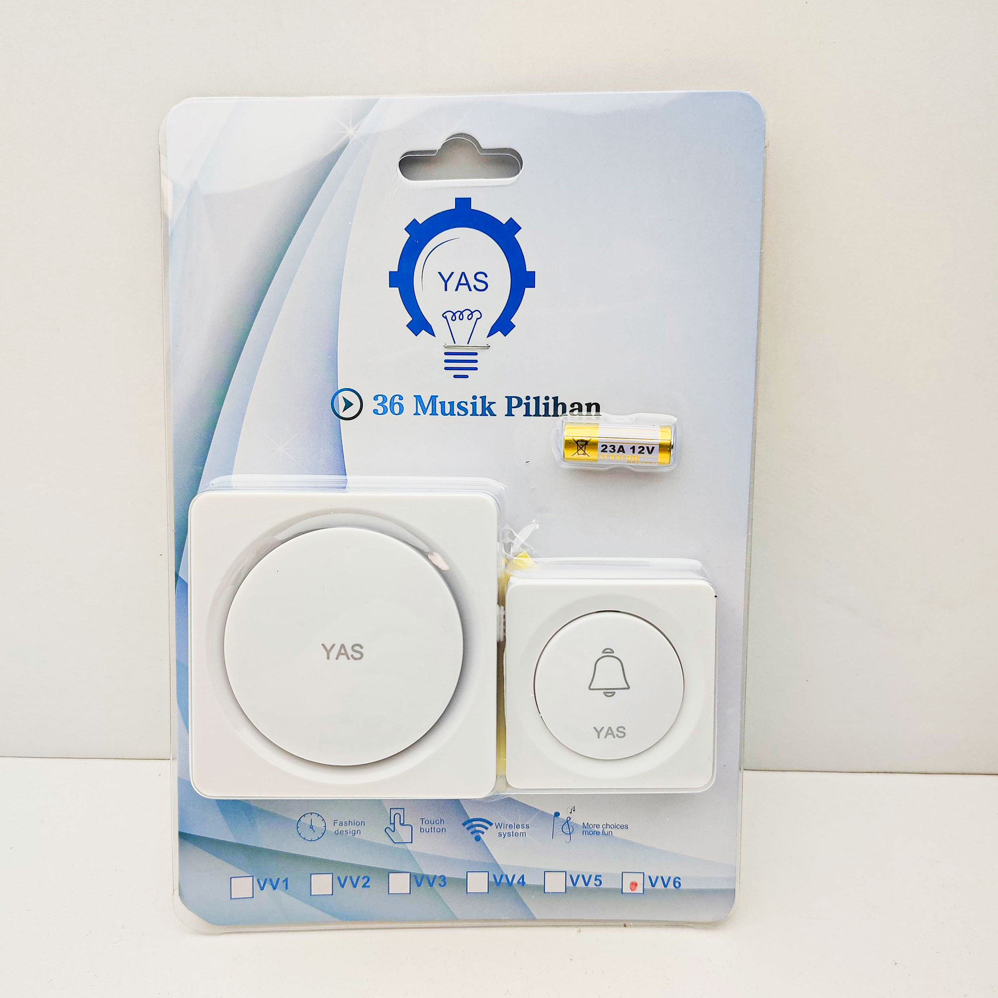 زنگ بی سیم یاس مدل رادیویی کد 720