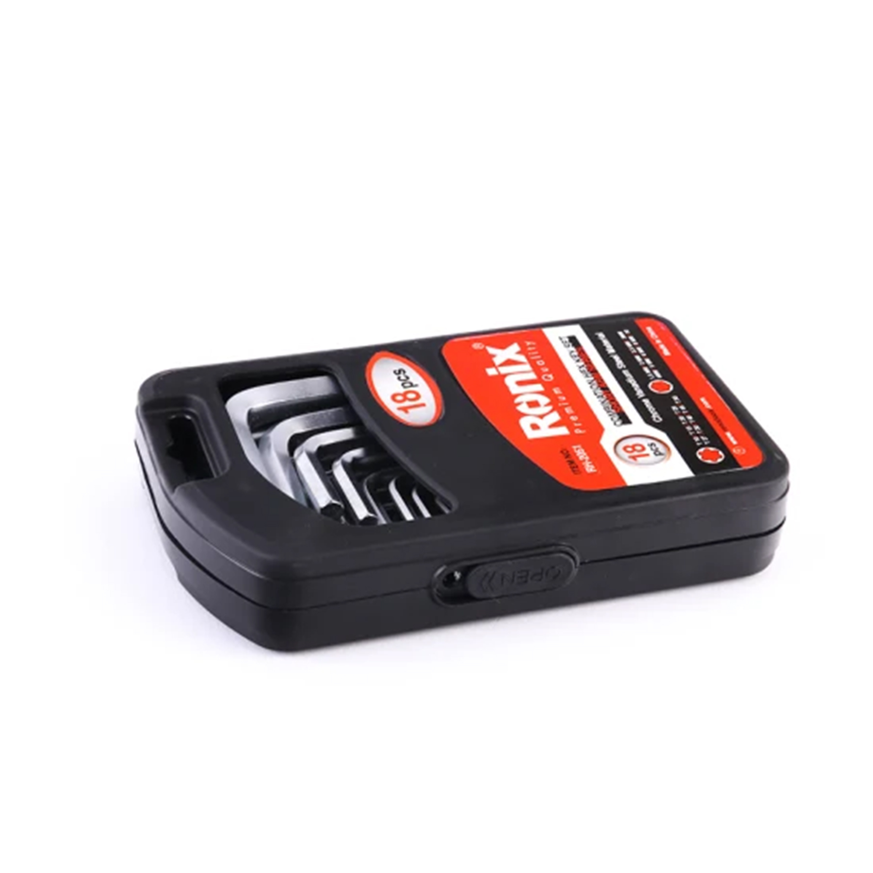 مجموعه 18 عددی آچار آلن و ستاره ای رونیکس مدل RH-2051