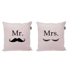کوسن ناریکو طرح فانتزی مدل ست عاشقانه .Mr. , Mrs کد 02 مجموعه دو عددی