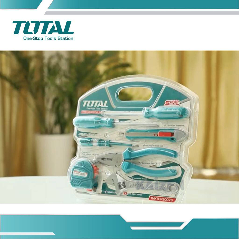 مجموعه 7 عددی ابزار دستی توتال مدل THKTHP90076