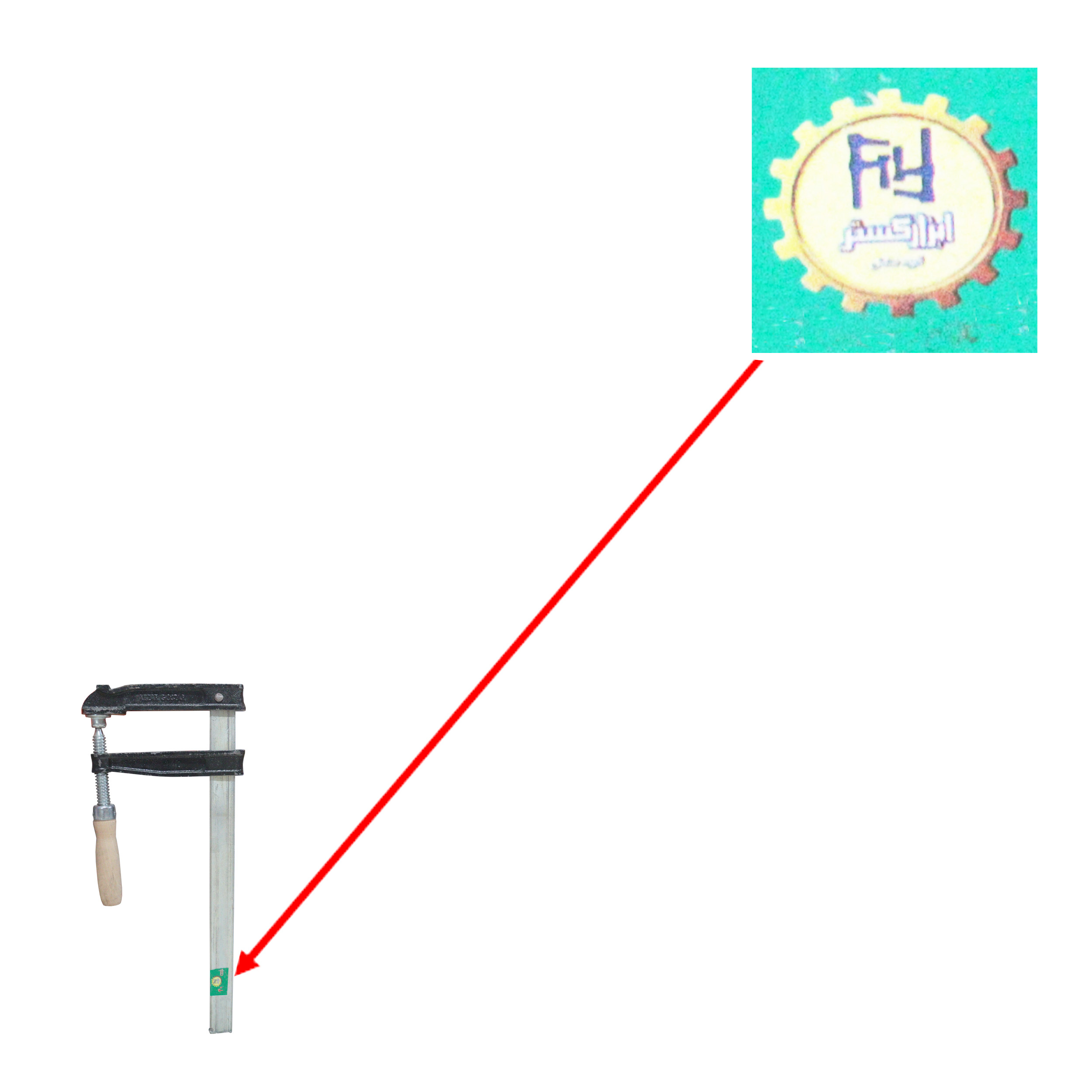 پیچ دستی ابزار گستر مدل YP-40CM