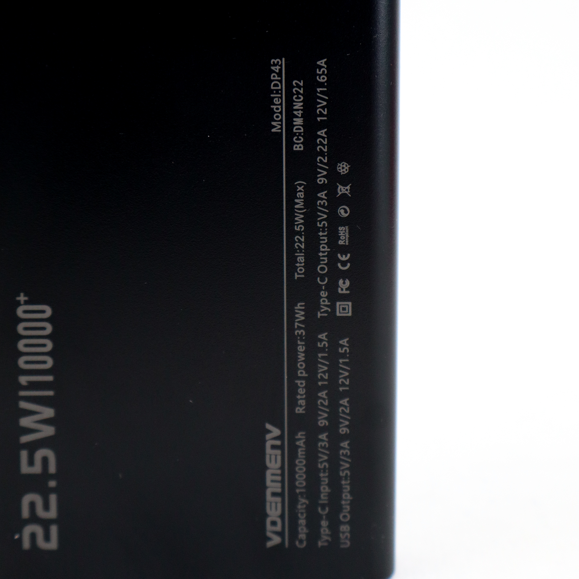 پاور بانک مدل DP43 ظرفیت 10000 میلی آمپر ساعت