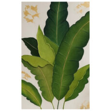 تابلو نقاشی اکریلیک مدل برگ موز