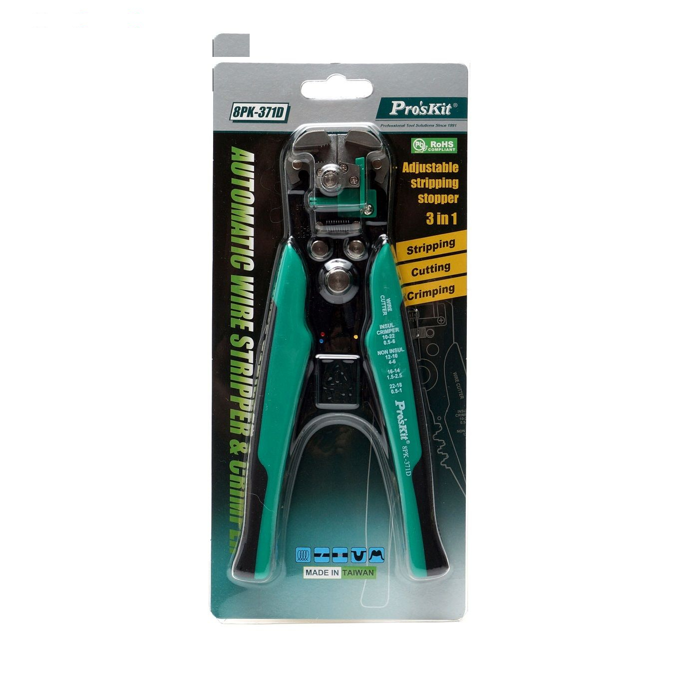 سیم لخت کن اتوماتیک پروسکیت مدل 8PK-371D