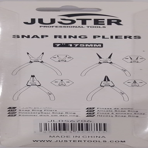 انبر خار باز کن و خار جمع کن جاستر مدل JLD56705-6 سایز 7 اینچ